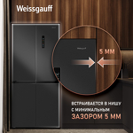 Превью картинка  Холодильник side by side Weissgauff WCD 450 XB NoFrost Inverter #1
