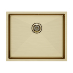 Превью картинка Металлическая мойка Paulmark NEXT 54 UNI PM215444-BG Брашированное золото BG #1