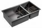Превью картинка Металлическая мойка Paulmark GERBERG 78/2S UNI PM227844-GM Вороненая сталь GM #3