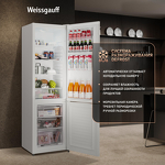 Превью картинка Холодильник с нижней морозилкой Weissgauff WRK 1800 Defrost White #2