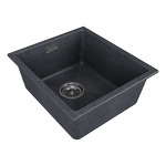 Превью картинка Гранитная мойка Paulmark LUMI 41 UNI LU41-DG Графит DG #3