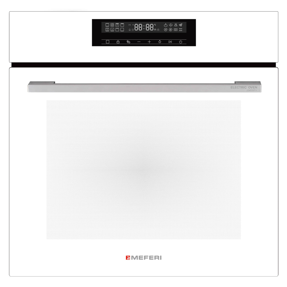 Фото Электрический духовой шкаф Meferi MEO6016WH COMFORT PLUS