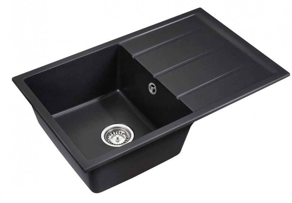 Фото Гранитная мойка ЕМАР EMQ-1800.Q Оникс