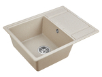 Превью картинка Гранитная мойка Paulmark FLUGEN 50-650 PM216550-BE Бежевый #3