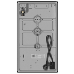 Превью картинка Газовая варочная панель домино Meferi MGH302BK GLASS LIGHT #14