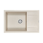 Превью картинка Гранитная мойка Paulmark FLUGEN 60 PM317850-BE Бежевый #1