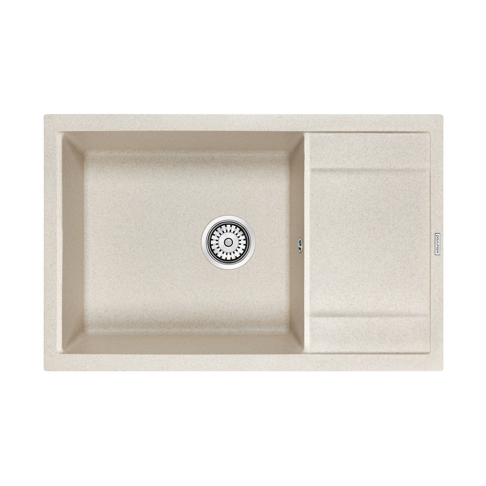 Фото Гранитная мойка Paulmark FLUGEN 60 PM317850-BE Бежевый