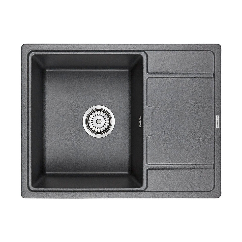 Фото Кварцевая мойка Paulmark FLUGEN 50-650 PM216550-DG Графит DG