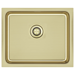 Превью картинка Металлическая мойка Paulmark VISTA 54 UNI PM305444-LG Светлое золото #2