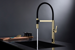 Превью картинка Смеситель для кухни Paulmark LEADER Le214101-G Золото G #7