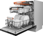 Превью картинка Посудомоечная машина 45см встраиваемая Weissgauff BDW 4537 #25