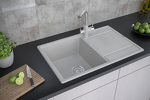 Превью картинка Кварцевая мойка Paulmark FLUGEN 50-780 PM217850-GR Серый GR #4
