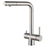 Превью картинка Смеситель для кухни Paulmark SKALEN Sk213020-BS Брашированная сталь #2