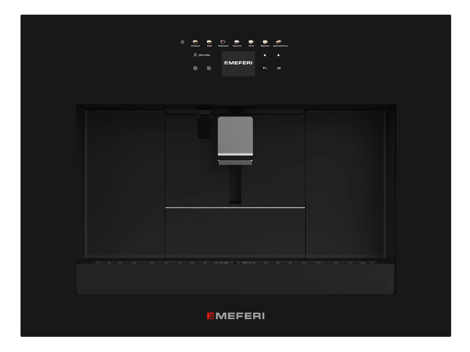 Фото Кофемашина встраиваемая Meferi MCM6010BK COMFORT PLUS