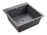 Превью картинка Кварцевая мойка Paulmark KANTE 50 PM105152-DG Графит DG #3