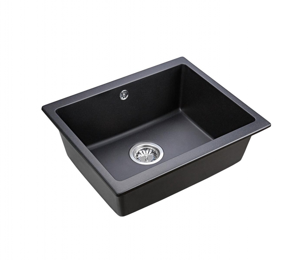 Фото Гранитная мойка ЕМАР EMQ-1555.P Оникс