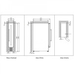 Превью картинка Шкаф винный  Cold Vine Винный холодильник (шкаф) компрессорный COLD VINE С7-КВТ1 #8
