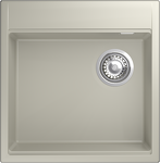 Превью картинка Гранитная мойка Rivelato TESORO 505-R 1-чаш 500*510 topazio #1