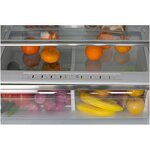 Превью картинка Холодильник с нижней морозилкой HIBERG RFC-60DX NFGB #6