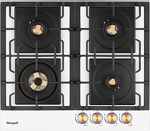 Превью картинка Газовая варочная панель Weissgauff HGG 641 WV Volcano Burner Nano Glass #18