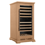 Превью картинка Шкаф винный  Meyvel Винный холодильник (шкаф) компрессорный MEYVEL MV99PRO-KBT2 (Натуральный бук) #4
