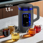 Превью картинка Чайник Weissgauff WK 1520  Dt Touch BodyCool #12