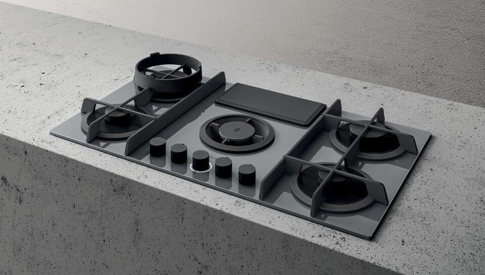 Фото Газовая варочная панель Elica NIKOLATESLA FLAME GR/A/88