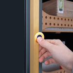 Превью картинка Хьюмидор Холодильник (шкаф) для сигар компрессорный Meyvel MC-200BK (PRO) #9