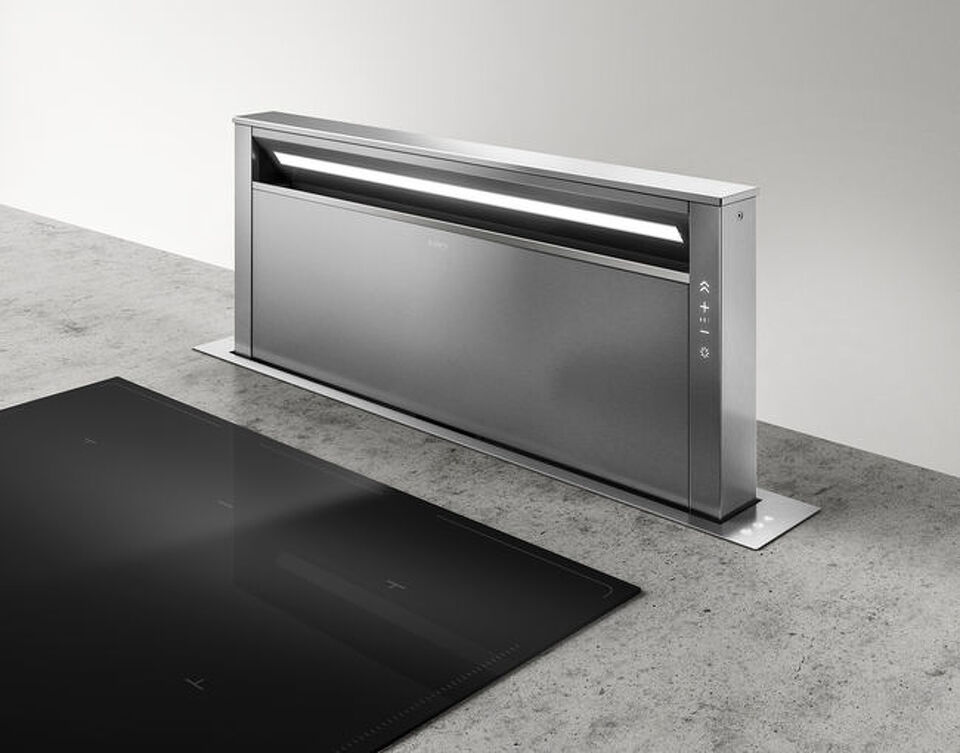 Фото Вытяжка встраиваемая в столешницу  Elica GETUP IX/A/90