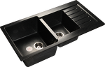 Превью картинка Мраморная мойка GranFest PRACTIK 980KL Черный #1