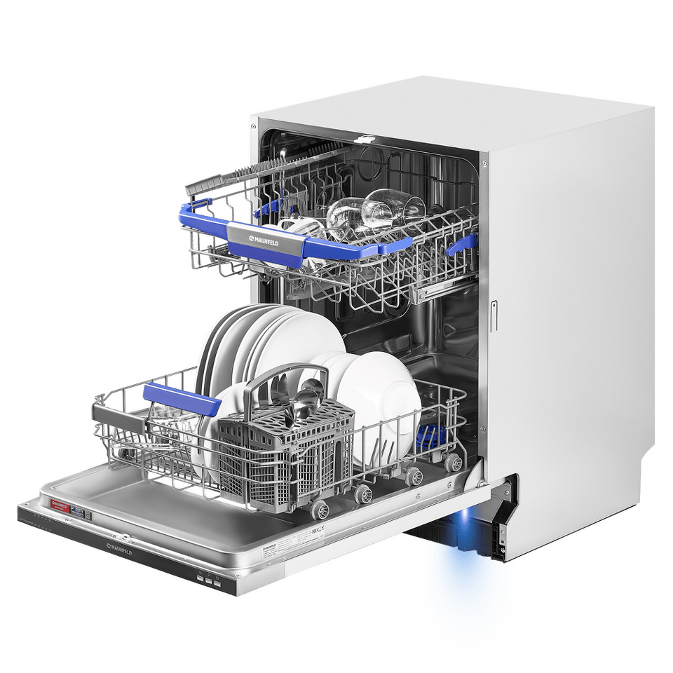 Фото Посудомоечная машина 60см встраиваемая Maunfeld MLP-12I Light Beam 