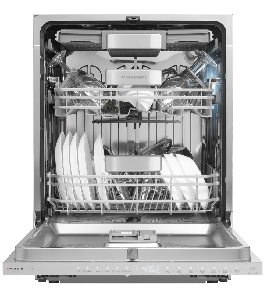 Фото Посудомоечная машина 60см встраиваемая Meferi MDW6093 LUXE