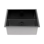 Превью картинка Металлическая мойка Paulmark LASSAN 49 UNI LA49-MBN Матовый черный #3