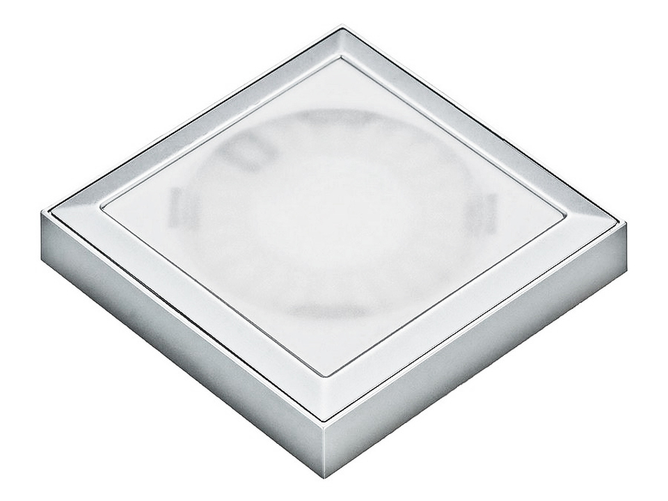 Фото Forma e Funzione Светодиодный светильник SUN QUADROxT, 24 V, накладной, дневной, сталь