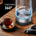Превью картинка Чайник Weissgauff WK 1700 EcoGlass Graphite #15