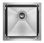 Превью картинка Металлическая мойка Paulmark NEXT 44 UNI PM214444-BS Брашированная сталь #2