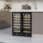 Превью картинка Шкаф винный  Meyvel Винный холодильник (шкаф) компрессорный MEYVEL MV31BIG-KBT1 #7