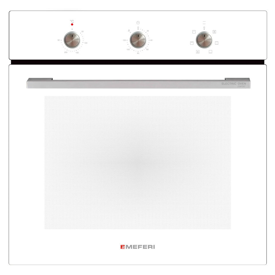 Фото Электрический духовой шкаф Meferi MEO606WH COMFORT