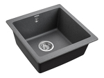 Превью картинка Кварцевая мойка Paulmark GERA 50 PM104546-DG Графит DG #3