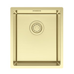 Превью картинка Металлическая мойка Paulmark LASSAN 38 UNI LA38-LG Светлое золото #1