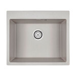 Превью картинка Кварцевая мойка Paulmark KANTE 60 PM106052-GR Серый GR #1