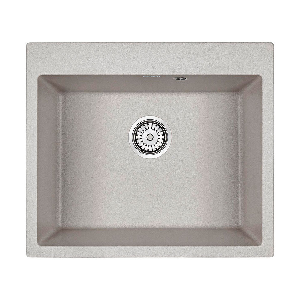 Фото Кварцевая мойка Paulmark KANTE 60 PM106052-GR Серый GR