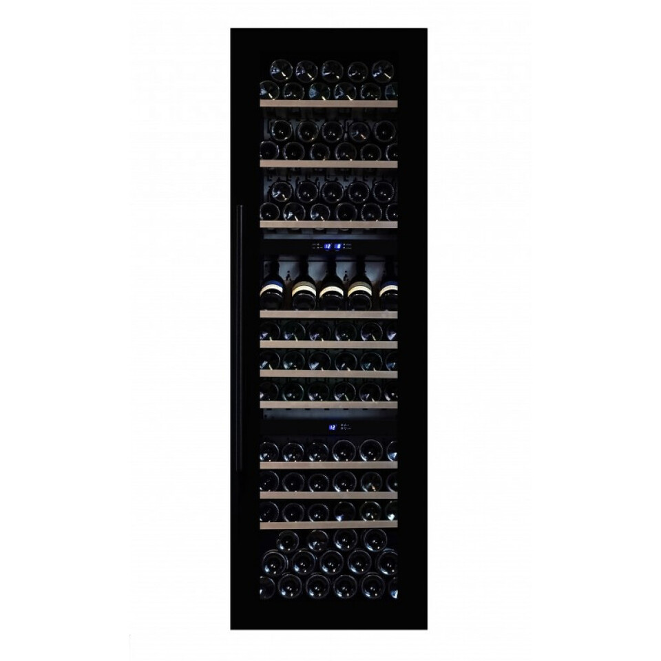 Фото Шкаф винный встраиваемый Винный холодильник (шкаф) компрессорный Dunavox DX-89.246TB