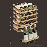 Превью картинка Шкаф винный  Meyvel Винный холодильник (шкаф) компрессорный MEYVEL MV28-KBF1 #2