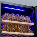 Превью картинка Шкаф винный  Meyvel Винный холодильник (шкаф) компрессорный MEYVEL MV95-KBT2 (Slim) #4