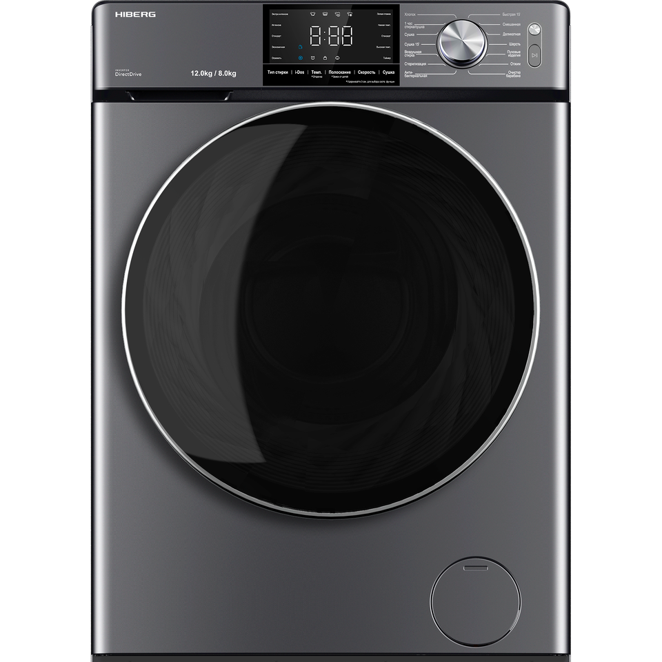 Фото Стиральная машина с фронтальной загрузкой HIBERG i-DDQ6A-12814 Sd