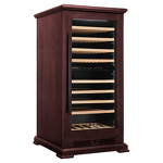 Превью картинка Шкаф винный  Meyvel Винный холодильник (шкаф) компрессорный MEYVEL MV99PRO-KBT2 (Спелая вишня) #4