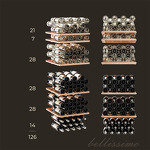 Превью картинка Шкаф винный  Meyvel Винный холодильник (шкаф) компрессорный MEYVEL MV126-KBF2 #20