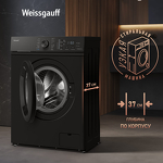Превью картинка Стиральная машина с фронтальной загрузкой Weissgauff WM 4527 DC Inverter Steam Black #12