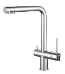 Превью картинка Смеситель для кухни Rivelato Lugano Г-обр. с краном питьевой воды D-35мм cromo #1